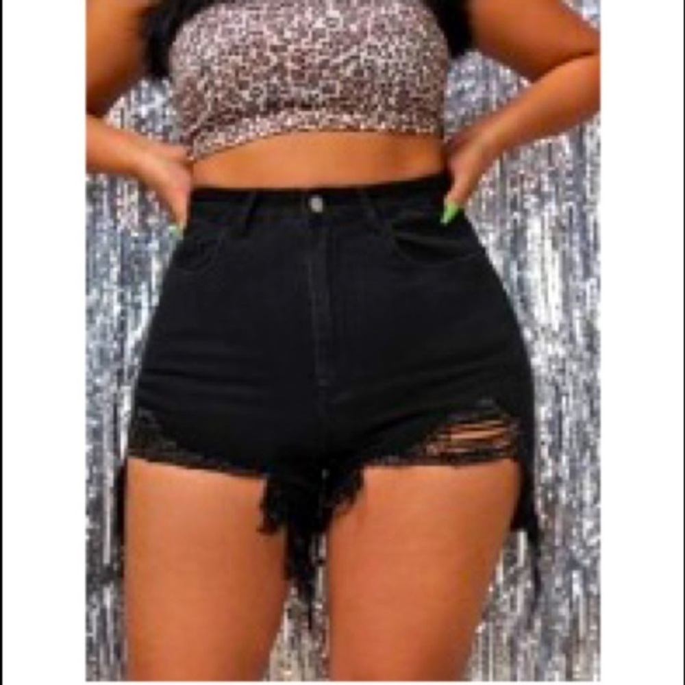 Brand new jean shorts